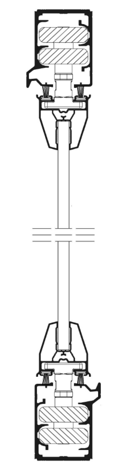 Sectiune sistem inchidere balcon_terasa OPTIMA 08 (1) Sectiune sistem inchidere balcon terasa OPTIMA 08 1